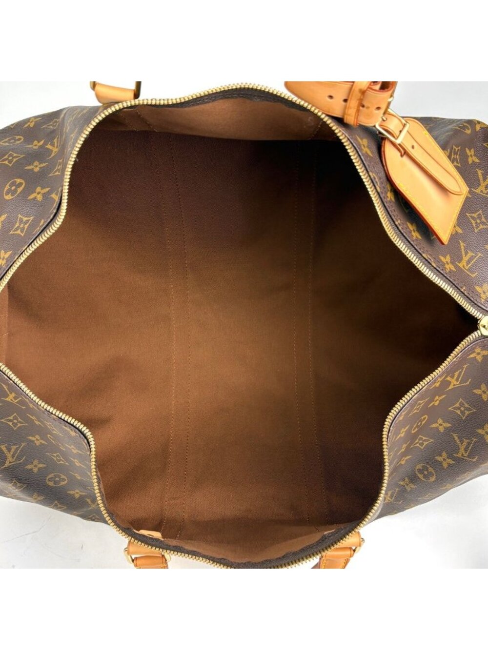 Louis Vuitton Keepall Bandouliere 60 2-Way Boston Bag Monogram Brown - Picture 10 of 10